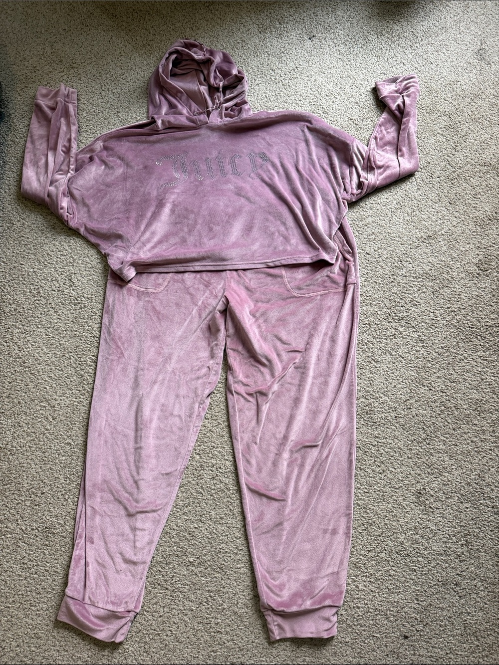 Juicy couture  Mauve pink set